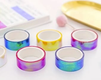 Translucent Tape: Transform DIY Crafts & Stationery with Mesmerizing Sparkle. Add Radiance to Scrapbooking and More!