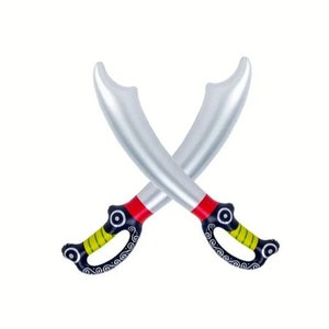 Pirate Adventures: Inflatable Pirate Sword for Kids