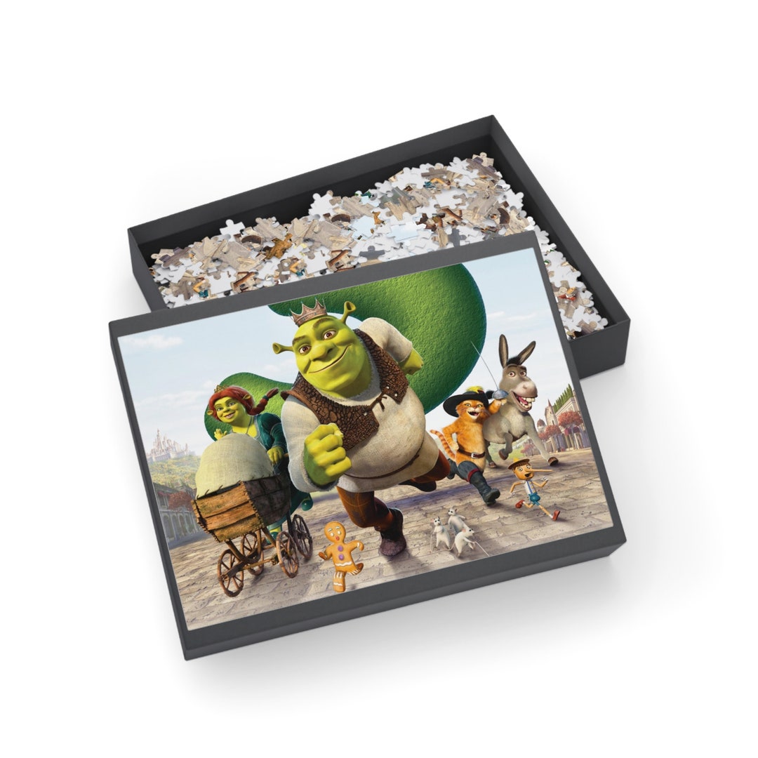 Shrek Jigsaw Puzzle 1000piece Etsy