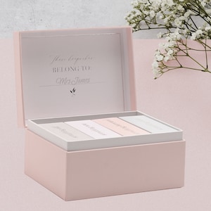 Personalised Wedding Amore Keepsake Mini Boxes MISS TO MRS - Wedding Gift - Hen do - Bride's Gift