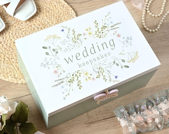 Personalised Wedding Memories Keepsake Box - Wedding Gift