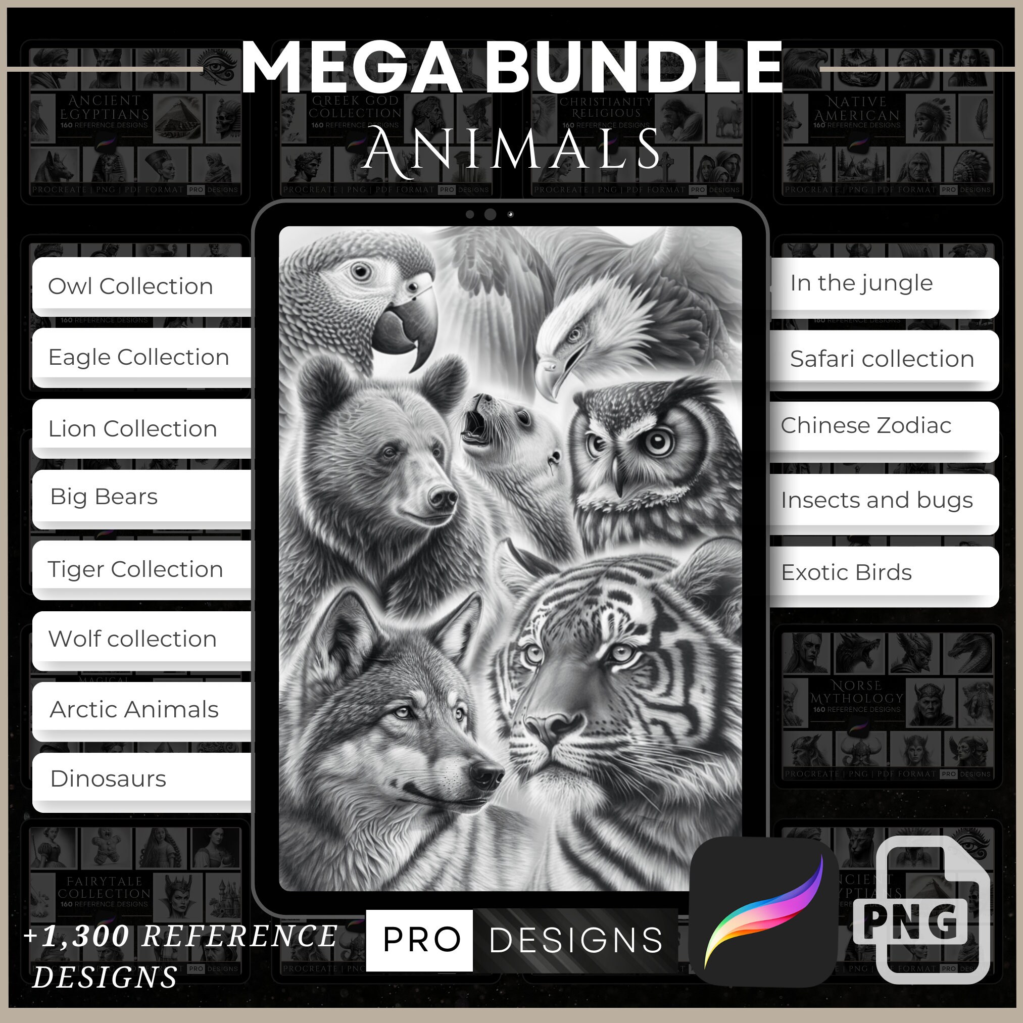 Explore the Depths of Creativity With Our Ultimate Animal Kingdom Mega ...