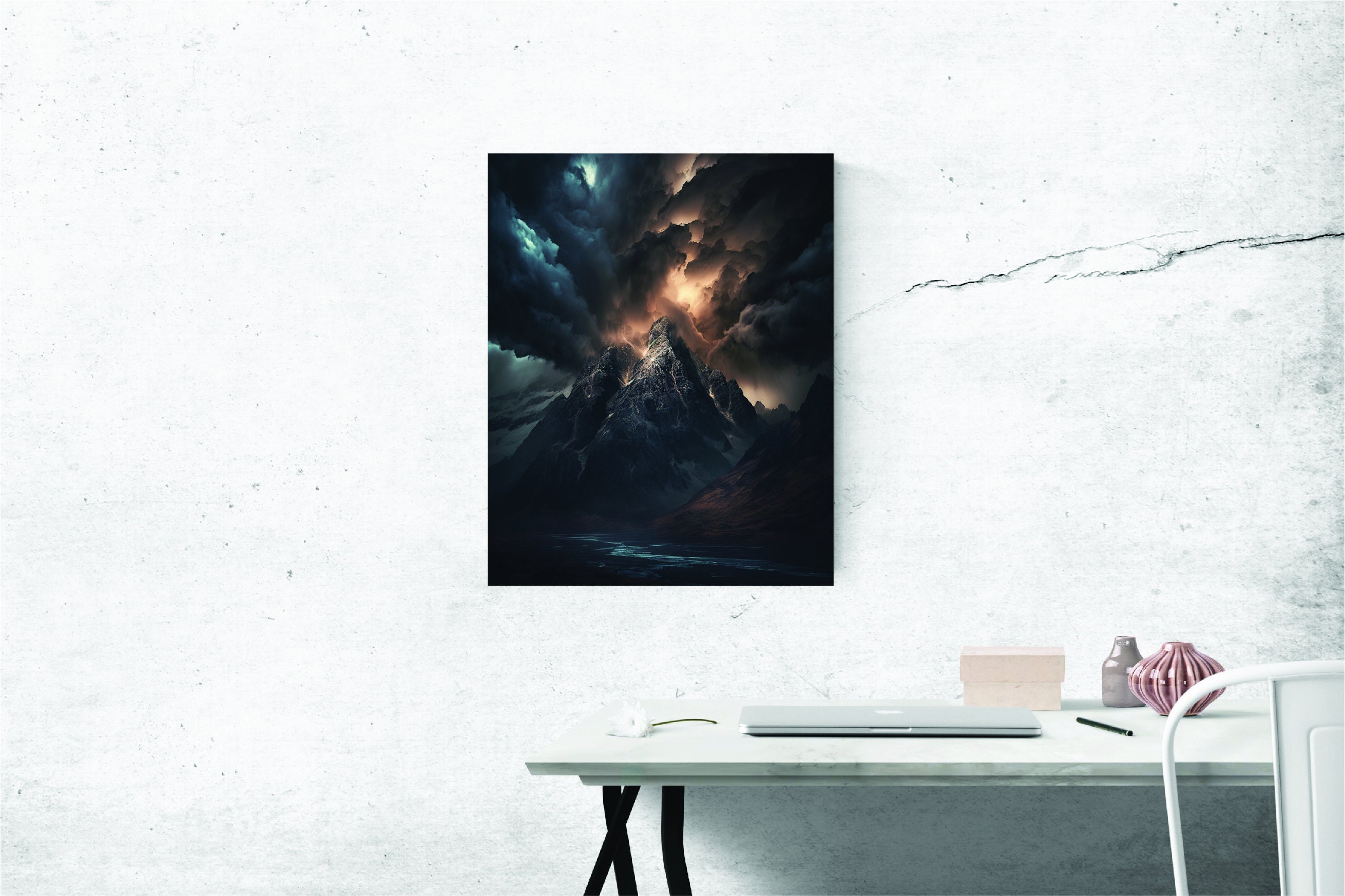 Storm Clouds, Digital Download, Printable, Wall Art, Nature, Landscape ...