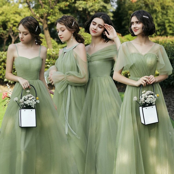 Green Tulle Dress - Etsy