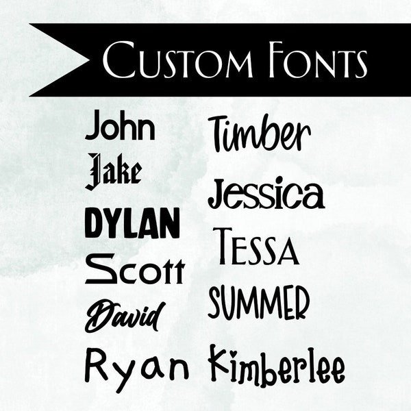 Personalized Stickers - Choose your Font, Color, Size - Custom Vinyl Text Decals, Custom Stickers, Vinyl Lettering, Car Decals, Customize It