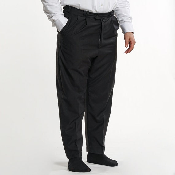 Pantaloni Shalwar a pieghe per uomo musulmano Pantaloni Harem