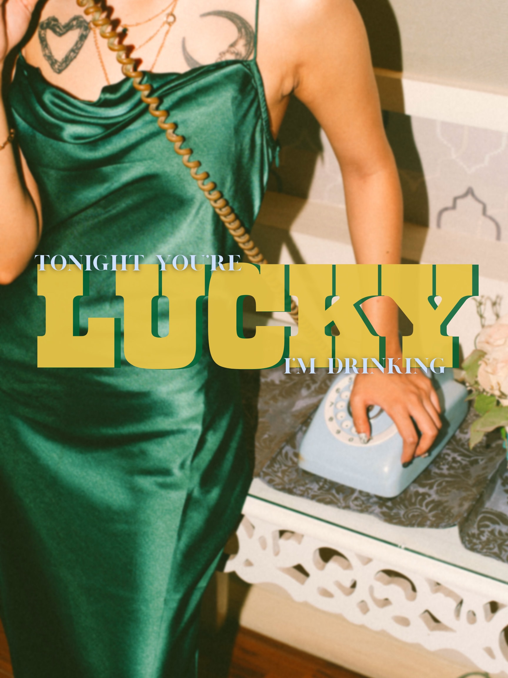 Lucky Megan Moroney Lyrics Inspired Wall Art - Etsy