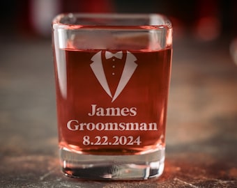 Groomsmen Gifts, Wedding Favors, Best Man Gift, Groomsmen Proposal, Groomsmen Gift, Wedding Glasses, Groomsmen Shot Glasses, Custom Gift