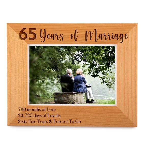 65th anniversary hotsell gifts for parents