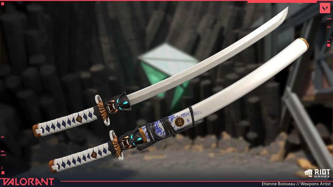 Valorant Onimaru Kunitsuna Oni Katana 3D Print Stl File Etsy Hong Kong