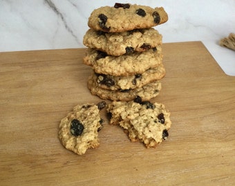 Oatmeal Raisin Gourmet Cookie Mix, easy cookies, quick cookies, cookie mix, dessert mix