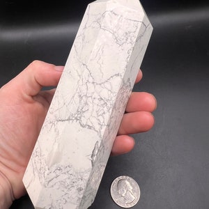 Howlite Tower 6” Inch Tower - Free Shipping