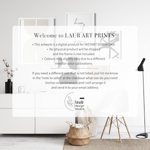 May include: Welcome to Laub Art Prints. This artwork is a digital product for instant download. No physical product will be shipped and the frame is not included. Colors may slightly vary due to different monitor color calibrations. If you need a different size that is not listed, just let me know in the "note to seller" at the checkout what size you need (inches or centimeters) and I will arrange it and send it to your email address.
