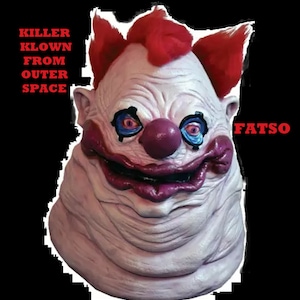 25% Off,  Free Shipping New Killer Klowns From Outer Space - Fatso Clown Latex Mask Trick or Treat Studios