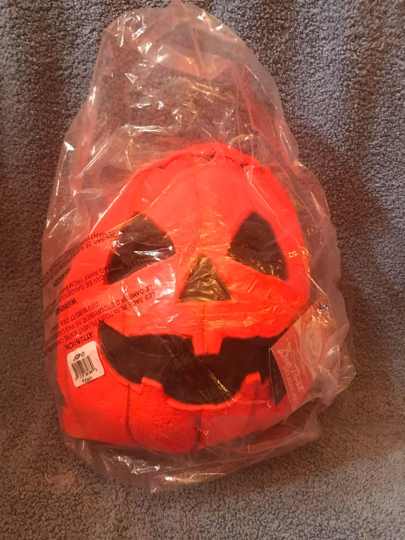 30% Off, Free Shipping! Halloween lll Season Of The Witch Pumpkin Don Post Latex Deluxe Mask Trick or Treat Studios Brand New Top Seller! image 4