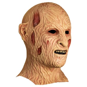 25% Off, Free Shipping! A Nightmare on Elm Street ’84 Freddy Krueger Deluxe Mask Trick or Treat Studios New, Top Seller!