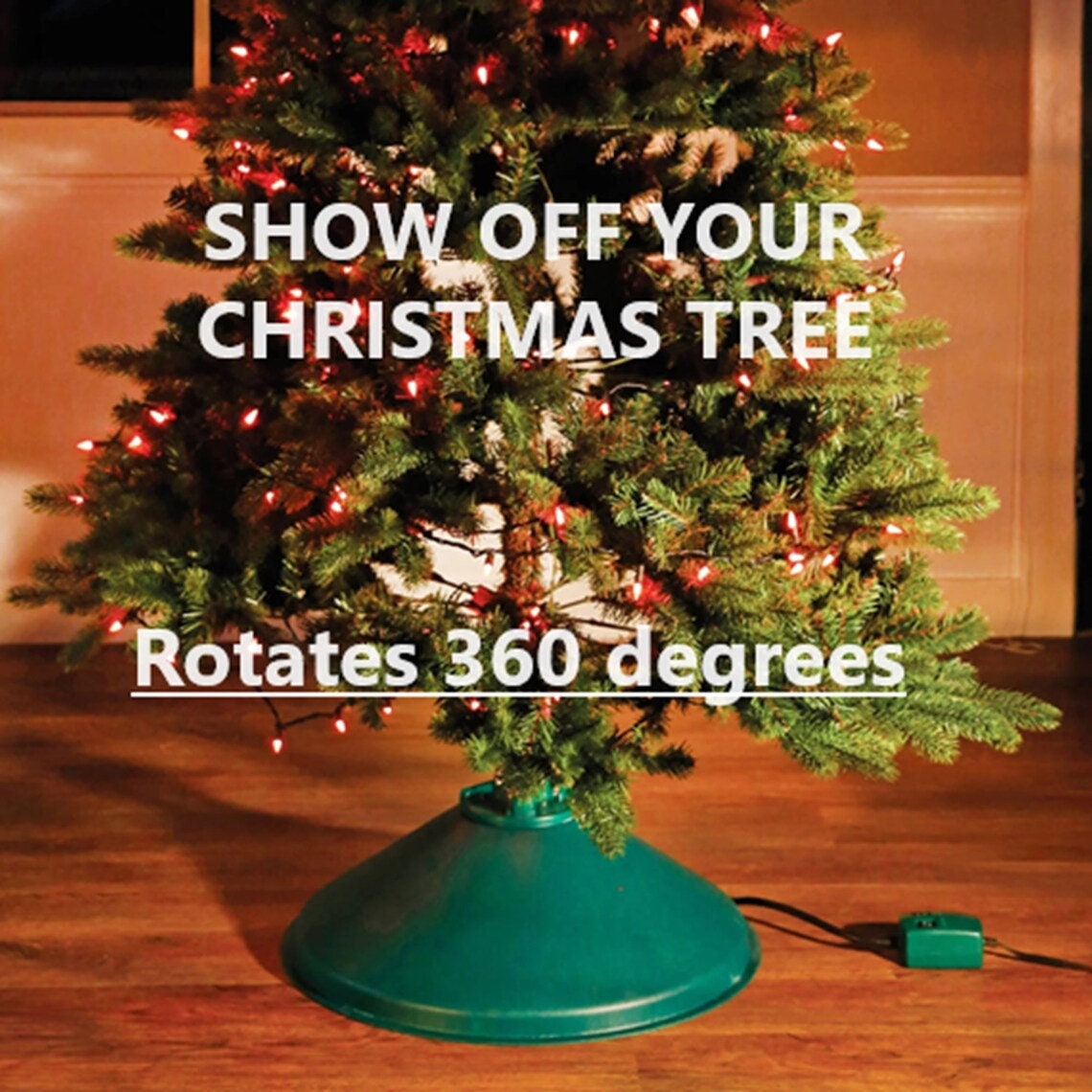 Rotating Christmas Tree Stand