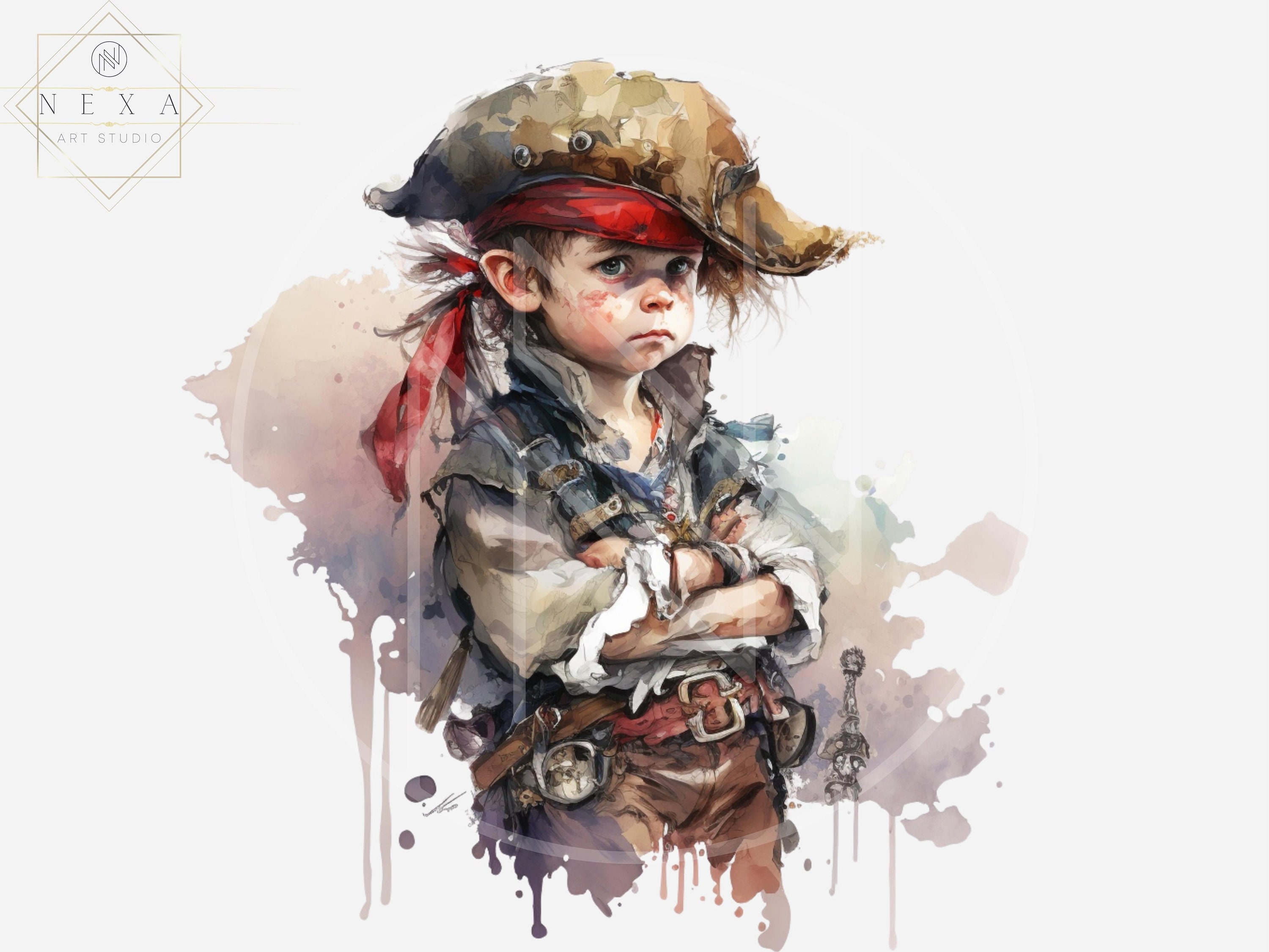 Pirate Bundle 15 High Quality Pngs Card Making Mixed Media Digital ...