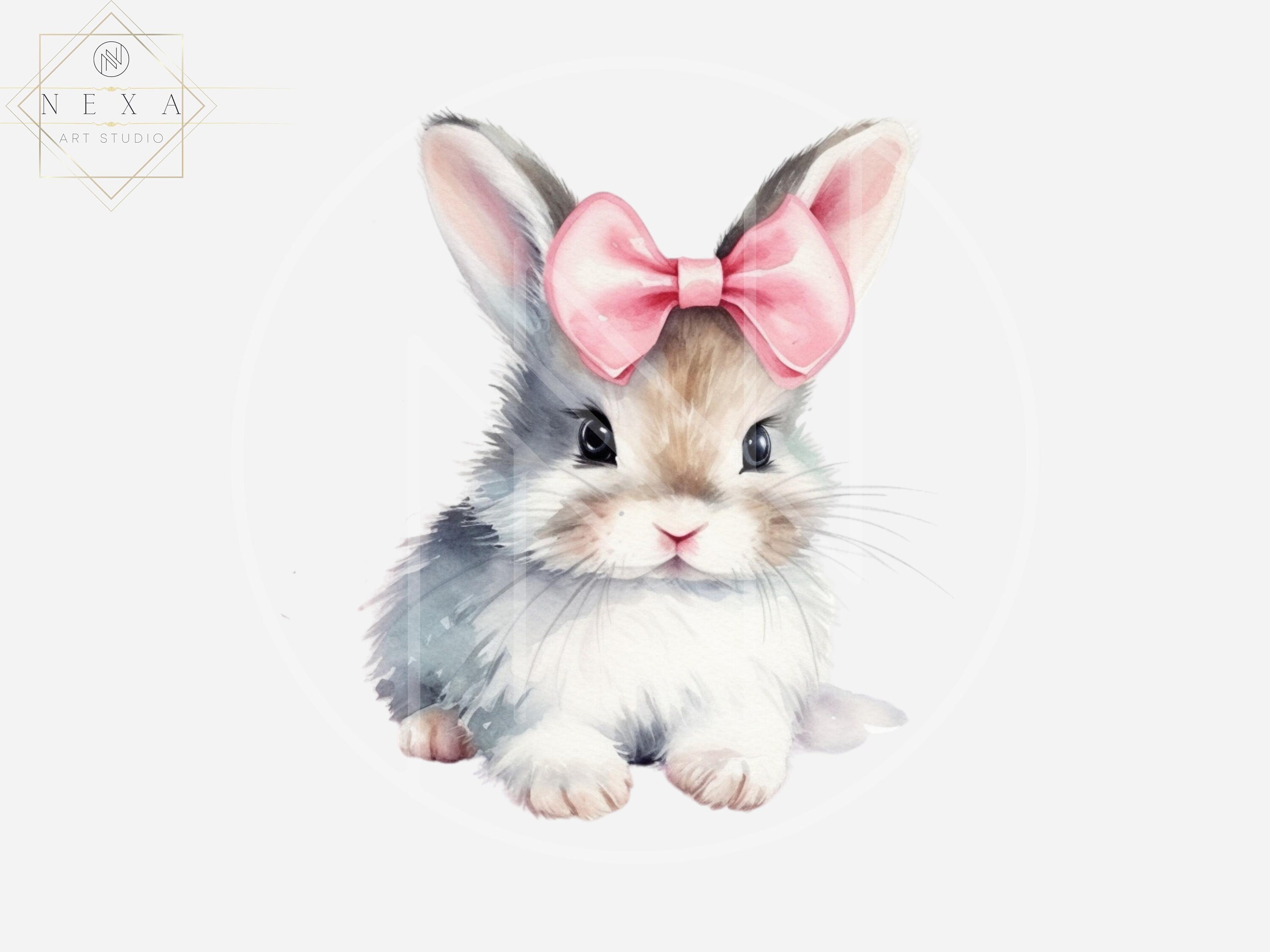 bunnies with bow ties