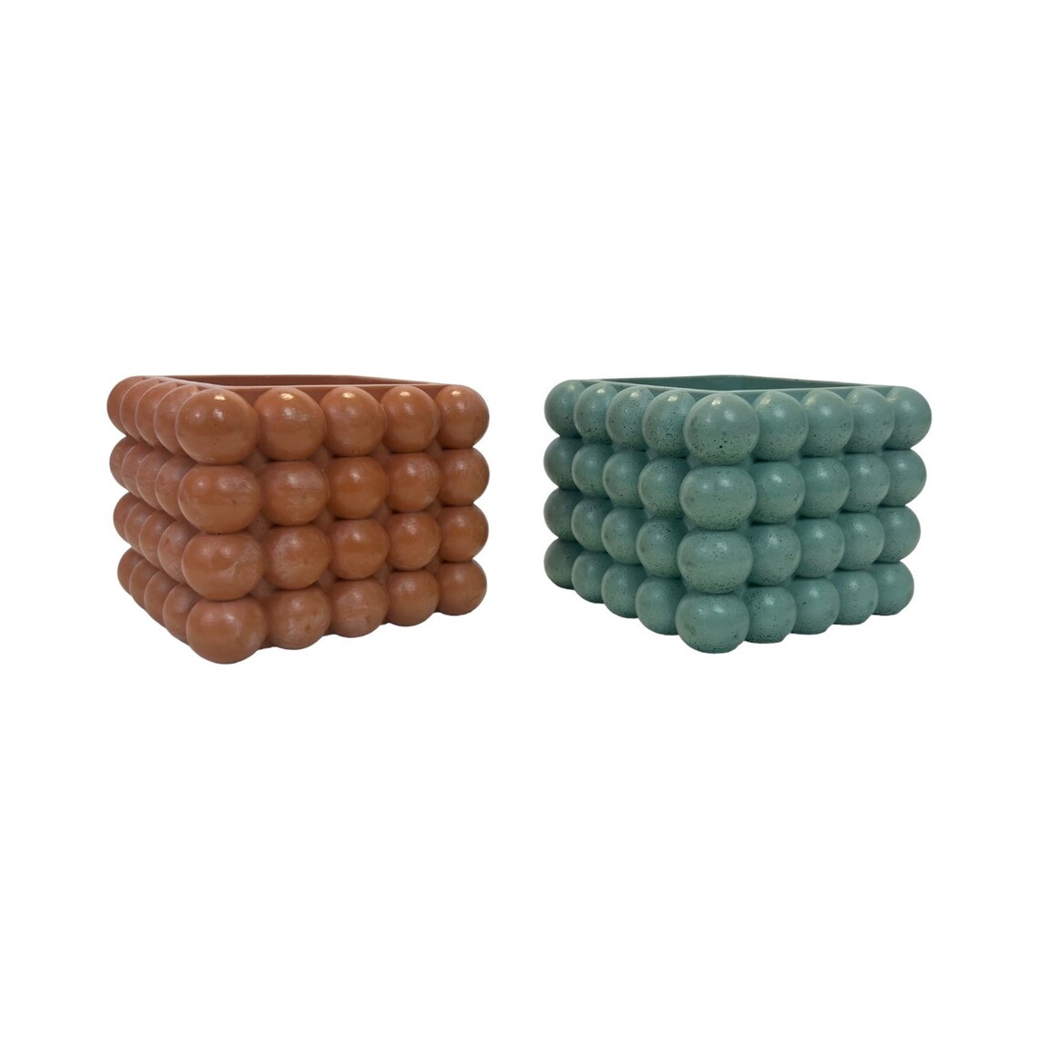 Bubbly Concrete Candle Jars Cement Vessels for Candles Wholesale Unique