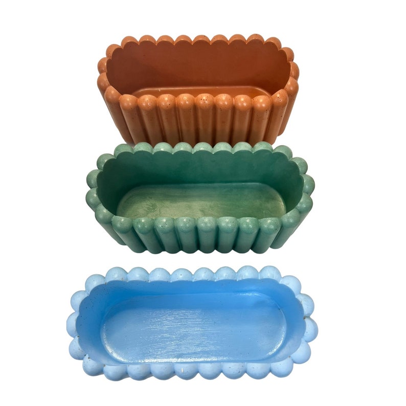 Auval Lined Concrete Candle Jars Cement Vessels for Candles Etsy