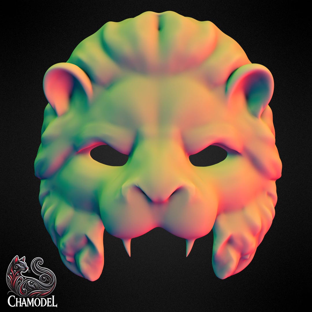 Squid Game Lion VIP Mask for Cosplay - Etsy