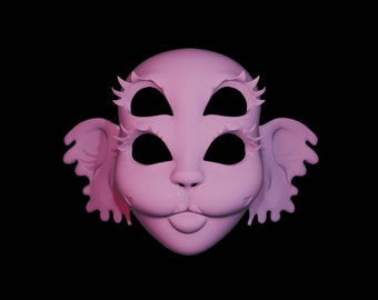 Melanie Martinez Void Mask For Cosplay Stl File