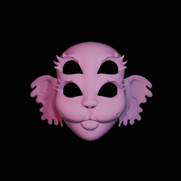 Melanie Martinez Void Mask For Cosplay Stl File