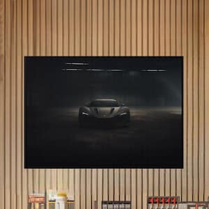 Futuristic Luxury Sports Car Print, Unique Modern Home Decor for Car Enthusiast, Fathers Day Gift, Premium Metal Wall Art, Garage Supercar