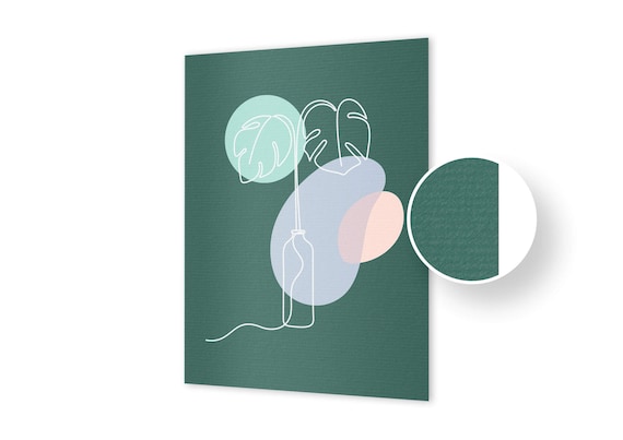 Vinyl Record Print WALL ART, Artistic METALLIC Design, Cool