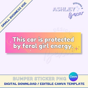 Dark Humor Bumper Sticker PNG, Bumper Sticker Design, Funny Sticker Design, Commercial Use, Digital Download, Bumper Sticker Canva Template