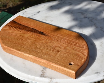 Handcrafted solid ash wood cutting board / Serving Board