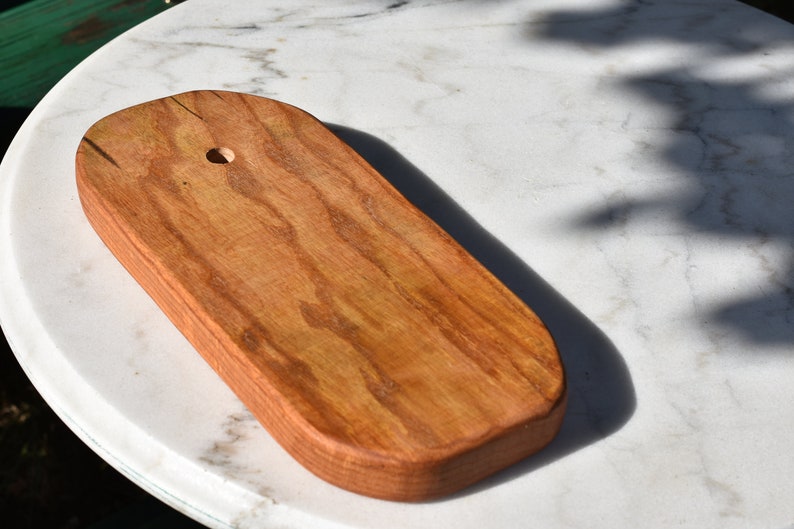 Handcrafted solid ash wood cutting board / Serving Board image 1