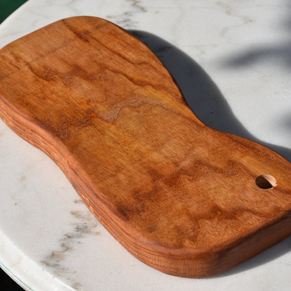 Handcrafted solid ash wood cutting board / Serving Board