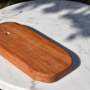 Handcrafted solid ash wood cutting board / Serving Board image 2