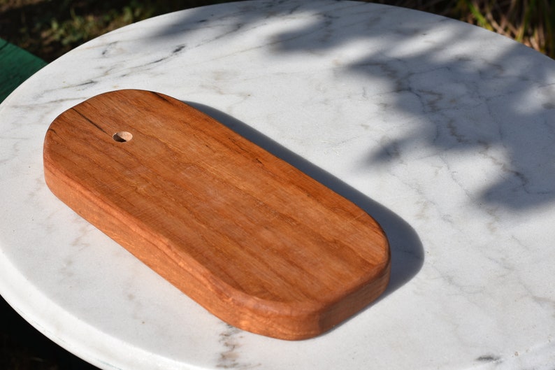 Handcrafted solid ash wood cutting board / Serving Board image 2