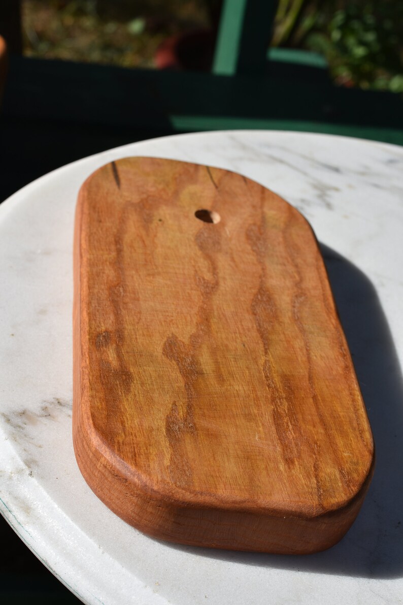 Handcrafted solid ash wood cutting board / Serving Board image 3