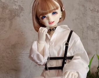 BJD belt 1/4bjd 1/6 1/5bjd leather strap collar leg ring belt punk strap