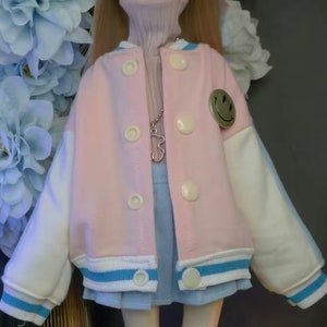 1/4 BJD 4 points doll clothes casual version baseball uniform all-match fashion jacket