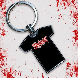 Band T-Shirt Metal Keyring