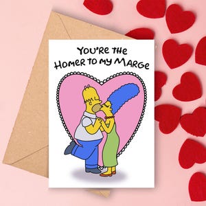 Homer to my Marge Greeting Card