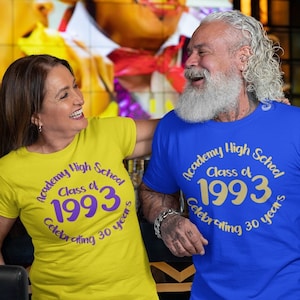 Custom Class Reunion Shirts Custom Matching Shirts, Bulk Order Reunion Shirts Funny School Gathering Gifts Personalized Class of Tshirts