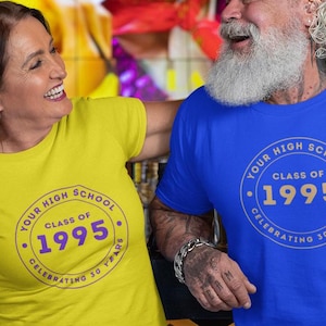 Custom Class Reunion Shirts Custom Matching Shirts, Bulk Order Reunion Shirts Funny School Gathering Gifts Personalized Class of Tshirts