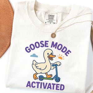 Retro Comfort Silly Goose Shirt, Silly Goose On The Loose, Funny Cowgirl Shirt, Funny Western Tee, Funny Graphic Tee, 90s Aesthetic Shirt