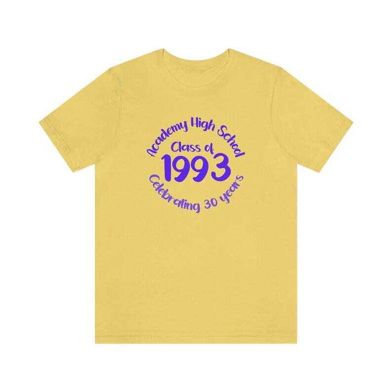Custom Class Reunion Shirts: Bella Canvas Soft Cotton Matching T-Shirts image 7