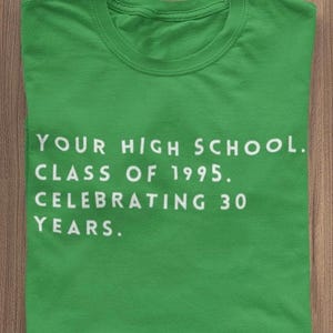 Custom Class Reunion Shirts Custom Matching Shirts, Bulk Order Reunion Shirts Funny School Gathering Gifts Personalized Class of Tshirts