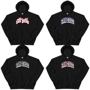 San Diego Athletic Streetwear Hoodies