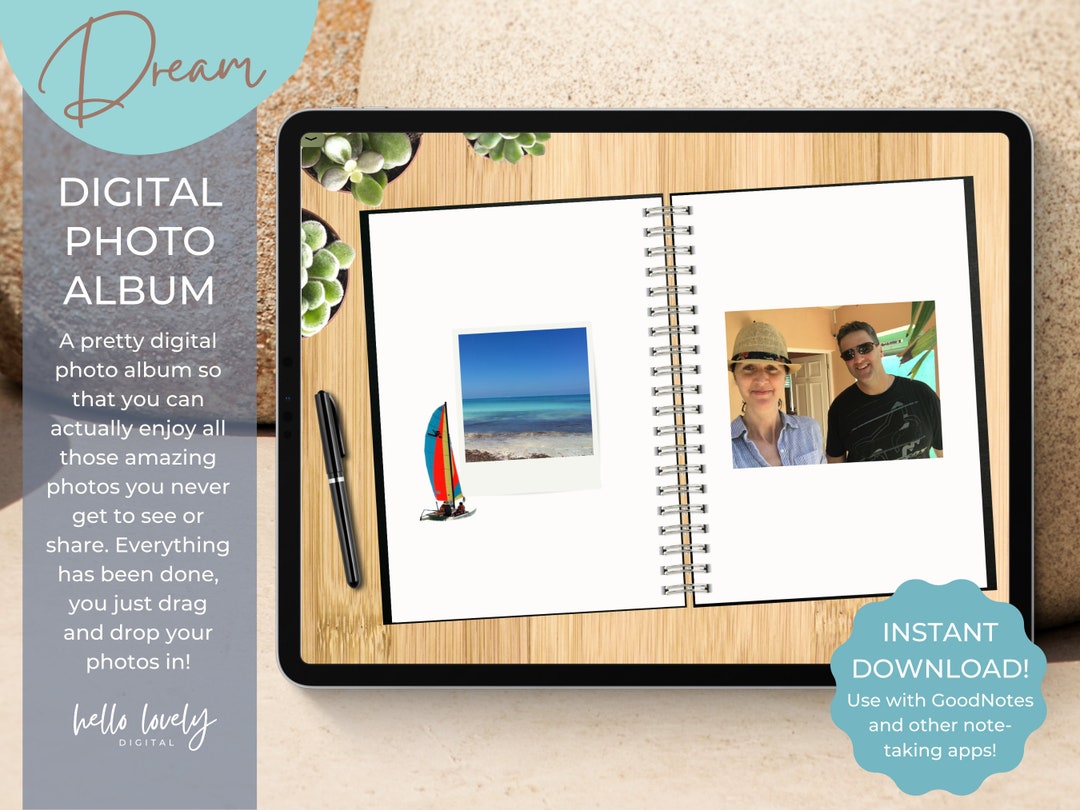 Minimalist Goodnotes Album Goodnotes Diary Scrapbook Album Etsy