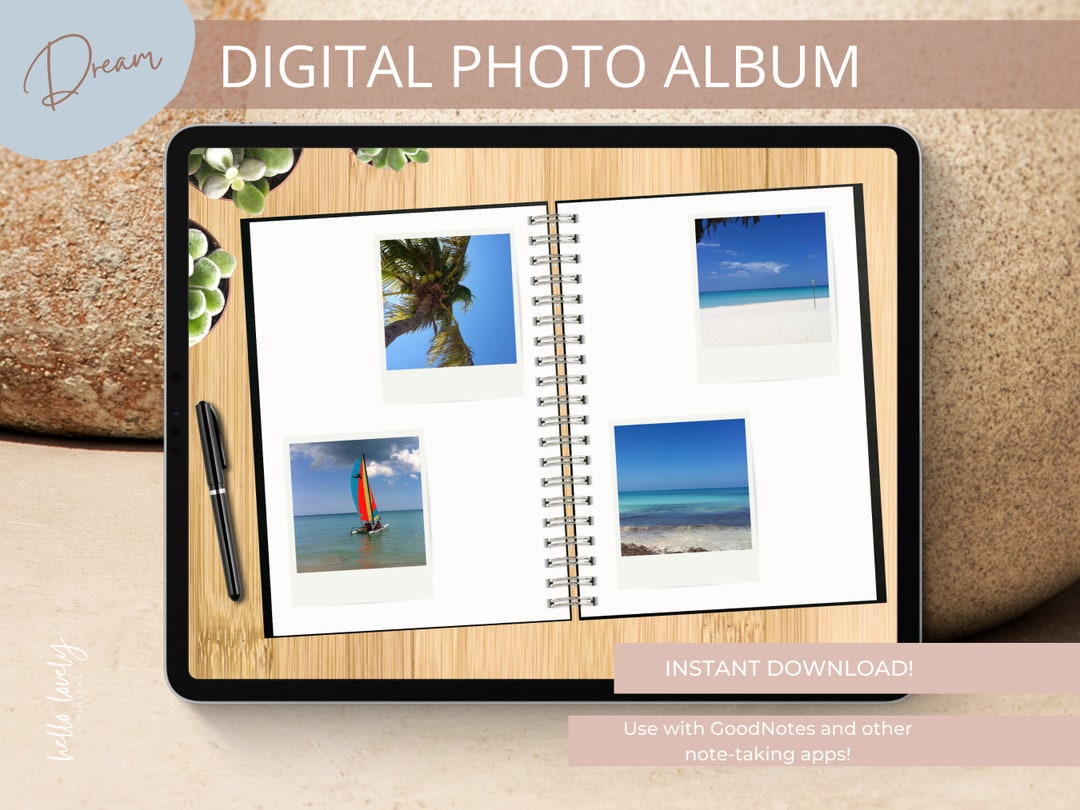 Digital Photo Album Goodnotes Album Scrapbook Album Etsy