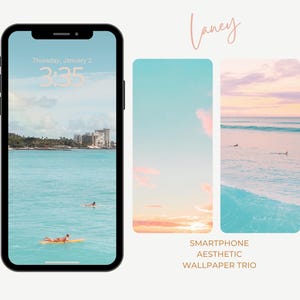 Minimal iPhone Wallpaper, Aesthetic Phone Background, Summer Vibe, Pretty Beach Aesthetic, Aesthetic Phone Wallpaper, Ocean themed Wallpaper